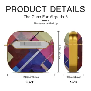 Yellow Jackets Sting Macaroni Airpods 3 Case (Hard Shell, Golden)