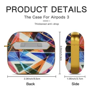 Wallstreet Whacks The Womprats Airpods 3 Case (Hard Shell, Golden)