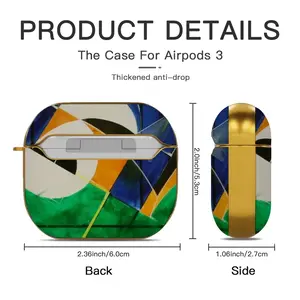 Machete Massacre Of The Mwami Maiden Airpods 3 Case (Hard Shell, Golden)