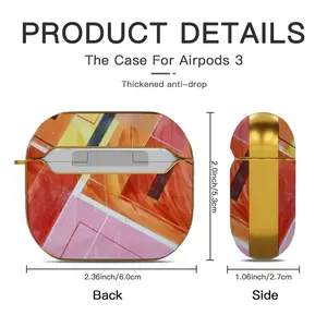 Pikes Peak Dream Airpods 3 Case (Hard Shell, Golden)