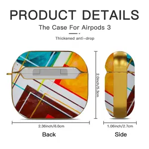 The Withering Of The Great Wall Airpods 3 Case (Hard Shell, Golden)