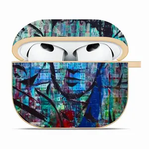 Black Widow In The Garden Of Eden Airpods 3 Case (Hard Shell, Golden)