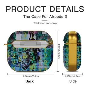 Ride The Dragon On The Plains Of Slaves Airpods 3 Case (Hard Shell, Golden)