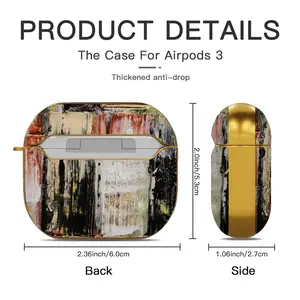 Chicos Crying In Cages Airpods 3 Case (Hard Shell, Golden)