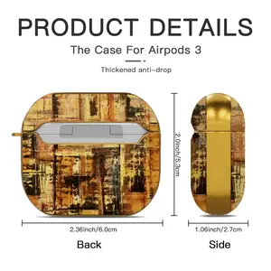 Chocolate Climate Climax Airpods 3 Case (Hard Shell, Golden)