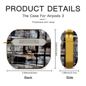 Asexual Affliction Absolution Airpods 3 Case (Hard Shell, Golden)