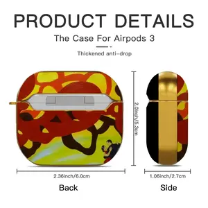 Tango 3 Airpods 3 Case (Hard Shell, Golden)