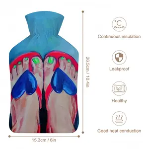 Hearts Hot Water Bag