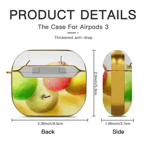 Four Apples Four Apples Airpods 3 Case (Hard Shell, Golden)