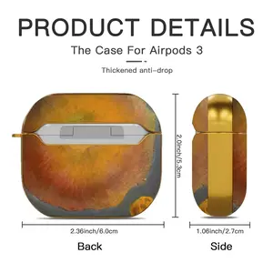 Monochrome Without Title Airpods 3 Case (Hard Shell, Golden)