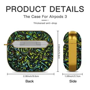 Babylonian Confusion Airpods 3 Case (Hard Shell, Golden)