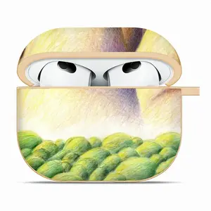 Landscape With Massive Rocks Airpods 3 Case (Hard Shell, Golden)