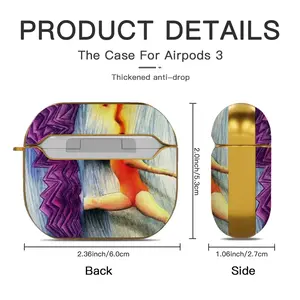 Question Mark From Sketchbook Airpods 3 Case (Hard Shell, Golden)