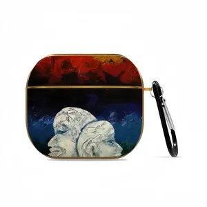 Two Heads And Spectral Landscape (Preliminary Stage) Airpods 3 Case (Hard Shell, Golden)