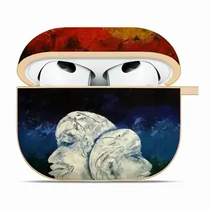 Two Heads And Spectral Landscape (Preliminary Stage) Airpods 3 Case (Hard Shell, Golden)