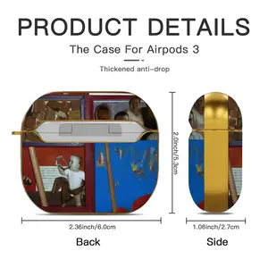 The Relationship Airpods 3 Case (Hard Shell, Golden)