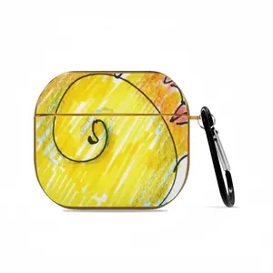 Ear Worm Airpods 3 Case (Hard Shell, Golden)