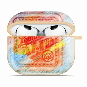 Sunrise Airpods 3 Case (Hard Shell, Golden)