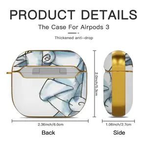 Fragen Questions Airpods 3 Case (Hard Shell, Golden)