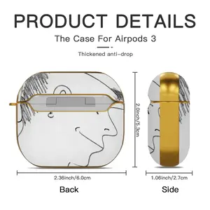 Du-Punk Airpods 3 Case (Hard Shell, Golden)