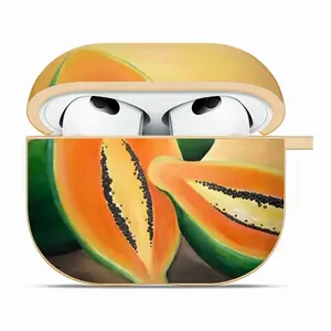 Papaya Freestyle Airpods 3 Case (Hard Shell, Golden)