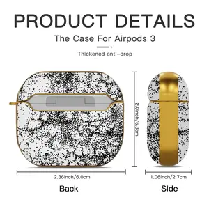 Dried Lemon Airpods 3 Case (Hard Shell, Golden)