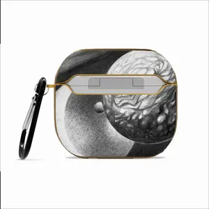 Planeten Planets Airpods 3 Case (Hard Shell, Golden)