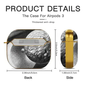 Planeten Planets Airpods 3 Case (Hard Shell, Golden)