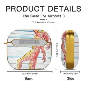 Goldmarie Mary Of Gold Airpods 3 Case (Hard Shell, Golden)