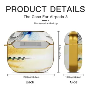 Enigmatical 1 Airpods 3 Case (Hard Shell, Golden)