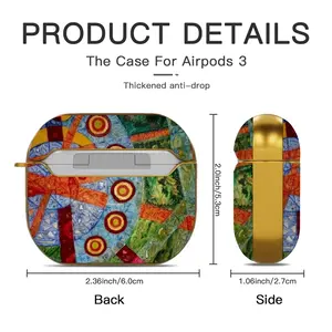 Metamorphosis Airpods 3 Case (Hard Shell, Golden)