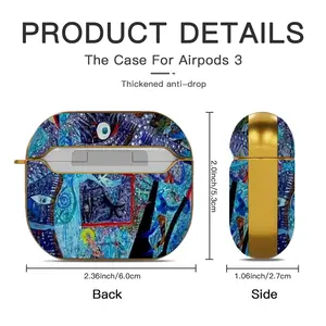 Mountain Ash Airpods 3 Case (Hard Shell, Golden)