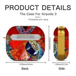 Wrath Airpods 3 Case (Hard Shell, Golden)