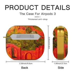 Princess Fox Fragment G Airpods 3 Case (Hard Shell, Golden)