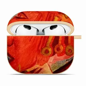 Princess Fox Fragment J Airpods 3 Case (Hard Shell, Golden)