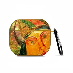 Sheela-Na-Gig Fragment Q Airpods 3 Case (Hard Shell, Golden)