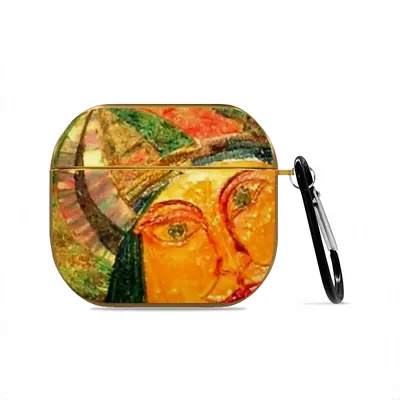 Sheela-Na-Gig Fragment Q Airpods 3 Case (Hard Shell, Golden)