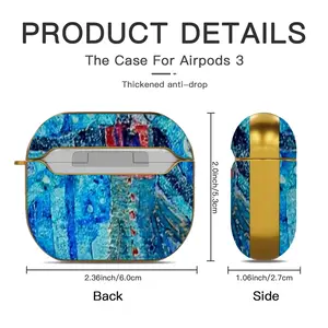 Mountain Ash Fragment I Airpods 3 Case (Hard Shell, Golden)