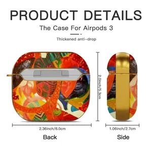 Rachel Airpods 3 Case (Hard Shell, Golden)