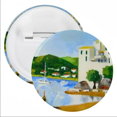 Cadaques (Spain) Tin Plate Badge