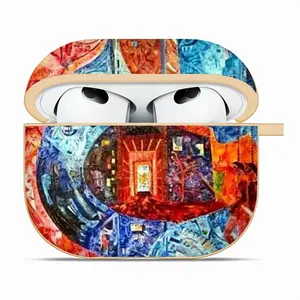 Ab 9 Airpods 3 Case (Hard Shell, Golden)