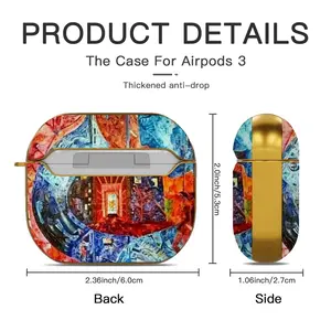 Ab 9 Airpods 3 Case (Hard Shell, Golden)