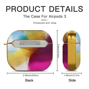 By Chance L Airpods 3 Case (Hard Shell, Golden)