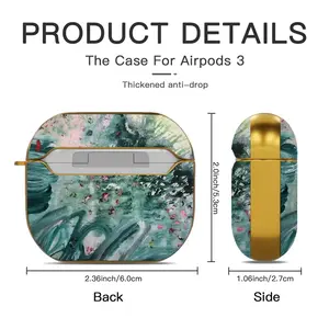 Florescence #2 Airpods 3 Case (Hard Shell, Golden)