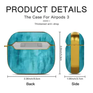 The Sea Airpods 3 Case (Hard Shell, Golden)