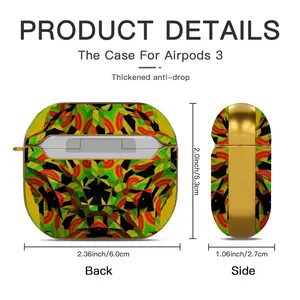 Aki (Autumn) Airpods 3 Case (Hard Shell, Golden)