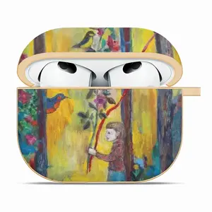 Angel Of Forest Airpods 3 Case (Hard Shell, Golden)