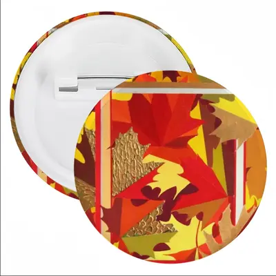 Autumn Tin Plate Badge