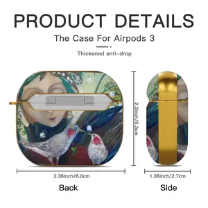 Angel Of Spring Airpods 3 Case (Hard Shell, Golden)