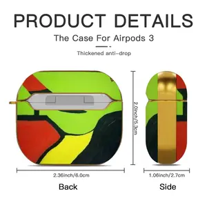 Blade I Airpods 3 Case (Hard Shell, Golden)